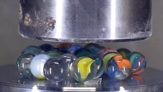 【液压机压一切】玻璃制品