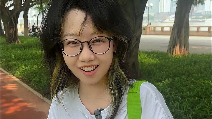 She says she's a fashion blogger.