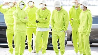 طريق المطار بأكمله في NCT DREAM هو باللون الأخضر الفلوري