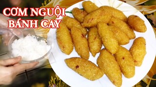 Cơm nguội làm bánh cay, món ăn vặt nhanh, ngon và lạ| Cuộc sống Pháp #32