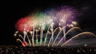 2021.11.13 一ツ瀬川花火大会2021 オープニング花火