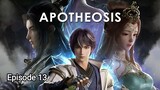 Apotheosis (Bai Lian Cheng Shen) episode 13 [Hard Sub Indo]
