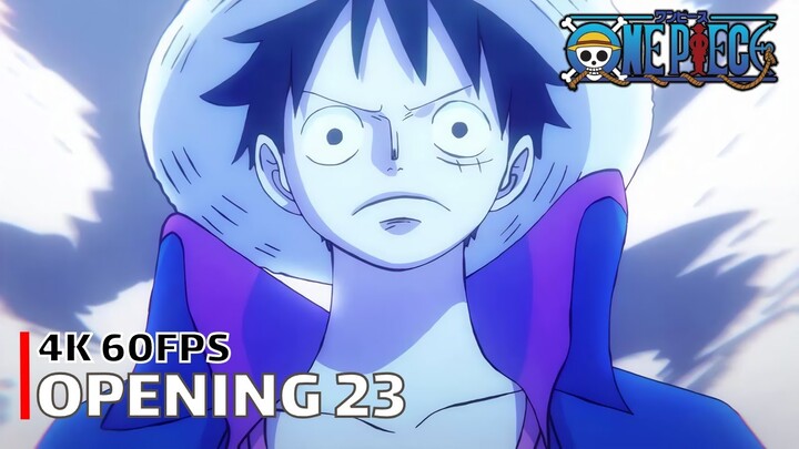 One Piece - Opening 23 【DREAMIN' ON】 4K 60FPS Creditless | CC