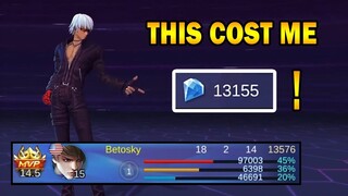 FIRST TIME PLAYING GUSION AFTER A YEAR  - NEW KOF SKIN | Mobile Legends