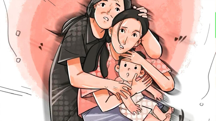 Even in places where the light can’t reach, there’s still Mom.