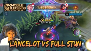 AGGRESSIVE LANCELOT VS FULL STUN RASANYA KYK ADA MANIS | LANCELOT GAMEPLAY #148 | MLBB