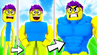 Can We Become MEGA NOOBS And Defeat The NEW BOSS In This Funny ROBLOX GAME!? (MEGA NOOB SIMULATOR)
