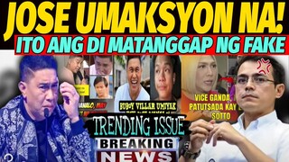 JOSE MANALO SINUPALPAL SI ISKO BUBOY VLLAR KINAWAWA JALOSJOS SOBRANG TAKOT KAY TITO SOTTO (REACTION)