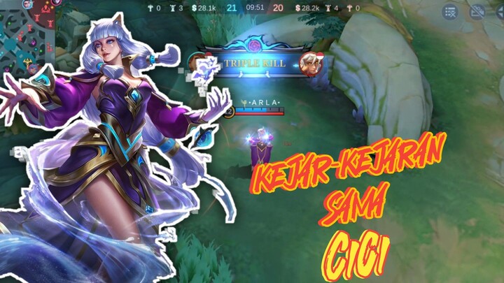 Main Kejar-Kejaran Dama cici😏