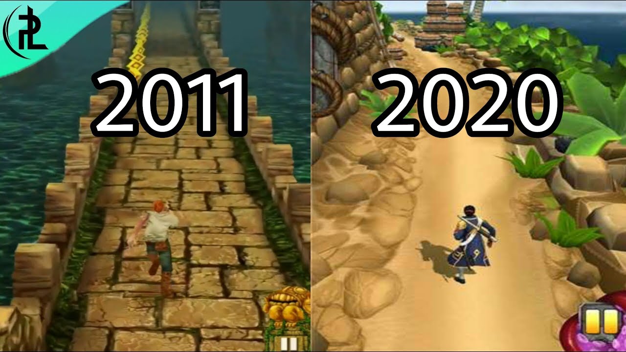 Temple Run Game Evolution [2011-2020] - BiliBili