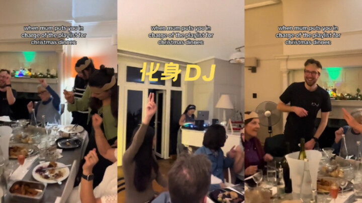 Pas ibu minta aku urus playlist makan malam Natal 🤣🤣