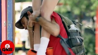 Best Climbing Pranks 2022 | Just For Laughs Gags