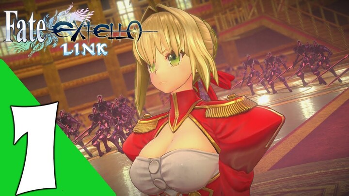 Fate/Extella Link Walkthrough Gameplay Part 1 - Prologue - No Commentary (PC)