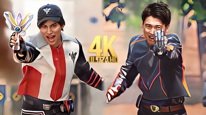 【极致4K画质】历代奥特曼超燃奔跑变身登场时刻