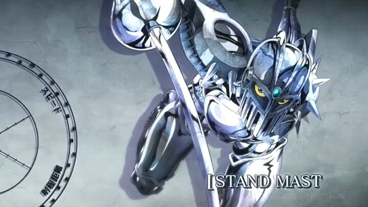 JOJO Silver Chariot's strength is also determined by the strength of the swordsmanship of the main b