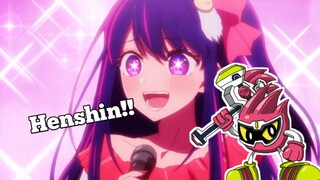 Experiment opening oshinoko x Kamen rider ex-aid 🗿😧!!