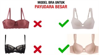 Tips & Trik Memilih Bra yang Nyaman untuk PAYUDARA BESAR.