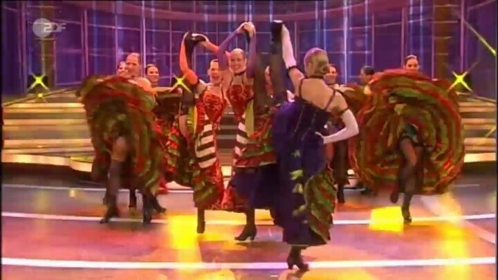 German Girl's Can-Can Dance