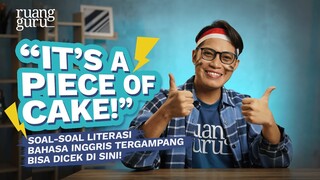 Strategi Gampang Ngerjain Soal Literasi Bahasa Inggris UTBK SNBT 2023 | #JanganTakut SNBT