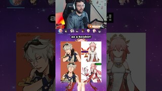 They built a HEALER YAE MIKO in Genshin Impact…