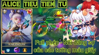 Alice full phép - Nỗi đáng sợ của các tướng máu giấy _ Rum ●○ Alice _ LIÊN QUÂN