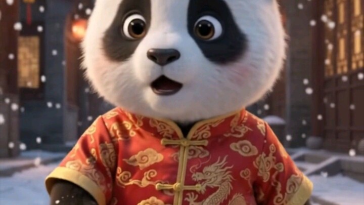 little panda | 🐼 cartoon video | happy little panda 🐼