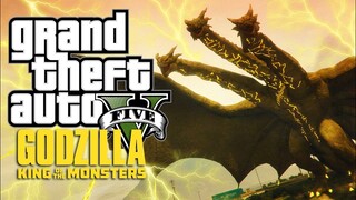 Ultimate King Ghidorah Mod | GTA 5 Momen Lucu (Bahasa Indonesia)