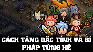 Hướng Dẫn Chơi Evil Hunter Tycoon #5 : Cách Nâng Đặc Tính Bí Pháp Từng Hệ Hunter