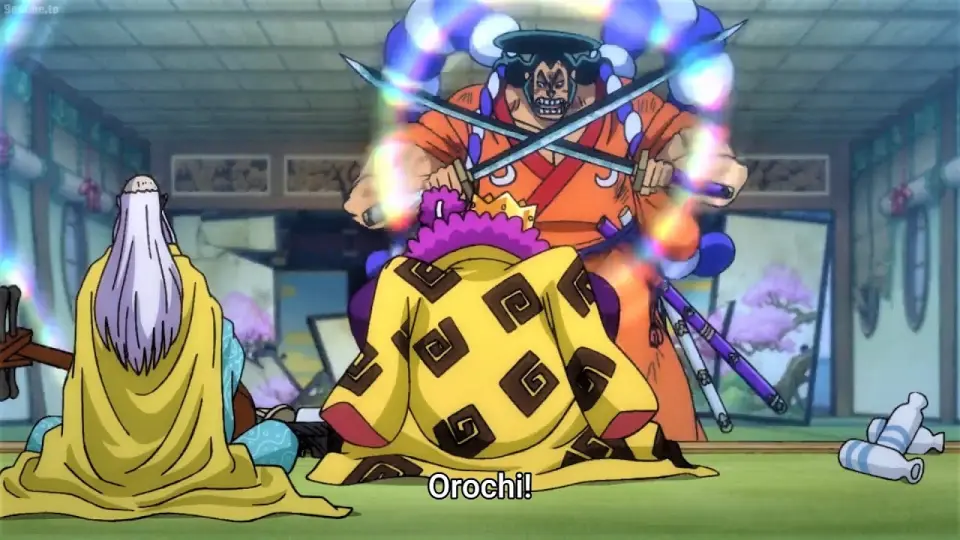 Oden Can Hurt Kaido But Can T Scratch Barrier Of Bari Bari No Mi Owner One Piece Bilibili