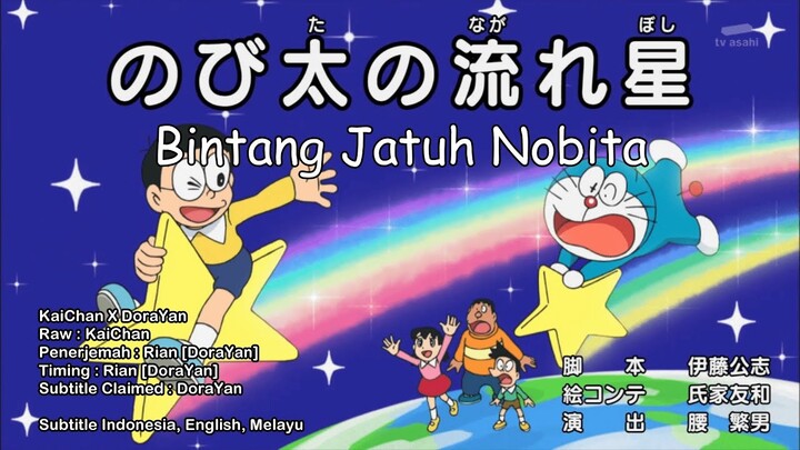 Doraemon Episode 647B Bintang Jatuh Nobita - Doreemon Subtitle Indonesia, English, Melayu