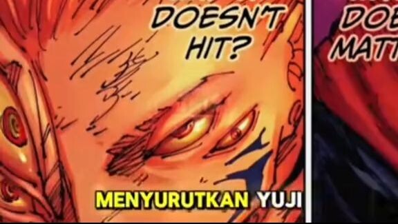 ketika sukuna masuk ke dalam domen expension yuji