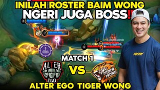 INILAH ROSTER TEAM ESPORT BAIM WONG ‼️ NGERI JUGA BISA NYIMBANGIN ALTER EGO AMPE 20 MENITAN