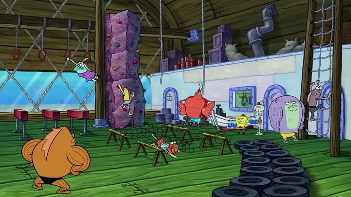 Spongebob krasti kreb