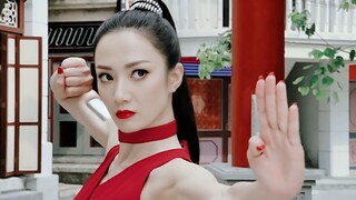 This is the correct way for actresses in Chinese dramas to perform fighting scenes!