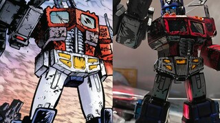 [Renovation Display] Bruco Legendary Edition Optimus Prime Energy Universe Comic Color + Accessories