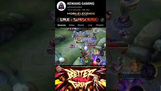 UDA BWRAPA KALI GANTI NAMA ? #mlbb #mobilelegend #shorts