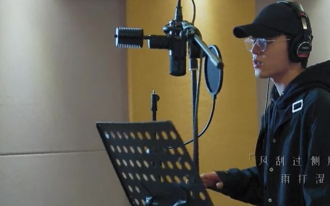 【Xiao Zhan】 Cuplikan di studio rekaman & MV Xiao Zhan “Cema Zheng Shaonian”