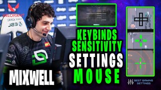 Mixwell Valorant Settings Sensitivity Keybinds Crosshair and Setup [Updated 2021]