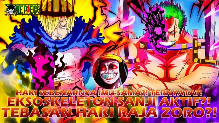 ONE PIECE TERBARU: OVERPOWER?! TEBASAN ZORO TEMBUS TUBUH IM-SAMA?! EKSOSKELETON GERMA SANJI AKTIF?!