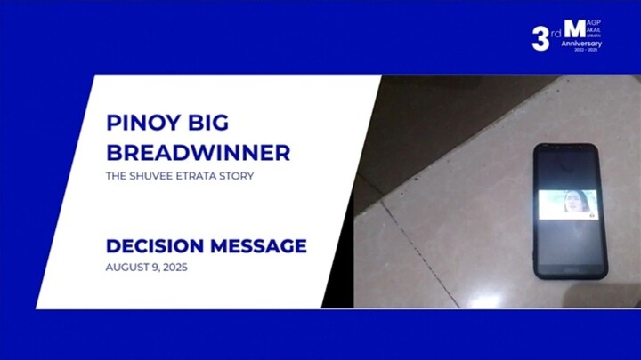 DECISION MESSAGE: Pinoy Big Breadwinner: The Shuvee Story • August 9, 2025 | Magpakailanman