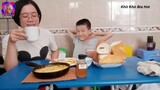 Bắp xào phô mai đúc lò - Món ăn đường phố Hàn Quốc