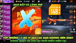 Free Fire| Những lý do khiến bạn không nên chơi vòng quay vũ khí nữa - Cực đắt và lãng phí
