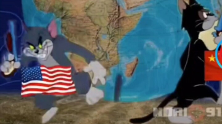 Tiktok foreigners make cat and mouse videos about the Sino-US trade war
