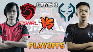 GAME 3: CIGNAL ULTRA VS EXECRATION | MPL PH SEASON 6 PLAYOFFS! | MLBB