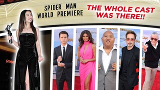 I GOT INVITED TO THE SPIDERMAN PREMIERE NIGHT IN L.A.!! (I met Hollywood Stars!!)