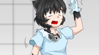 Transformasi binatang, gadis bertelinga kucing