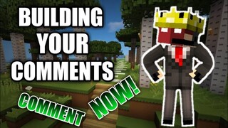 Building your comments | Comment now! (Minecraft PE)