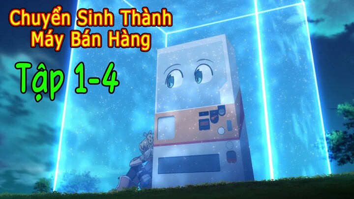 Chuyển Sinh Thành Máy Bán Hàng. Tập 1-4. JIDOU HANBAIKI NI UMAREKAWATTA ORE WA MEIKYUU WO SAMAYOU