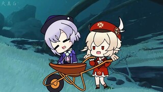 [Genshin Impact Blade] Keli will always be with Qiqi