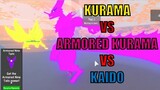 Unlocked *ARMORED KURAMA* vs. KURAMA vs. KAIDO in Anime Fighting Simulator